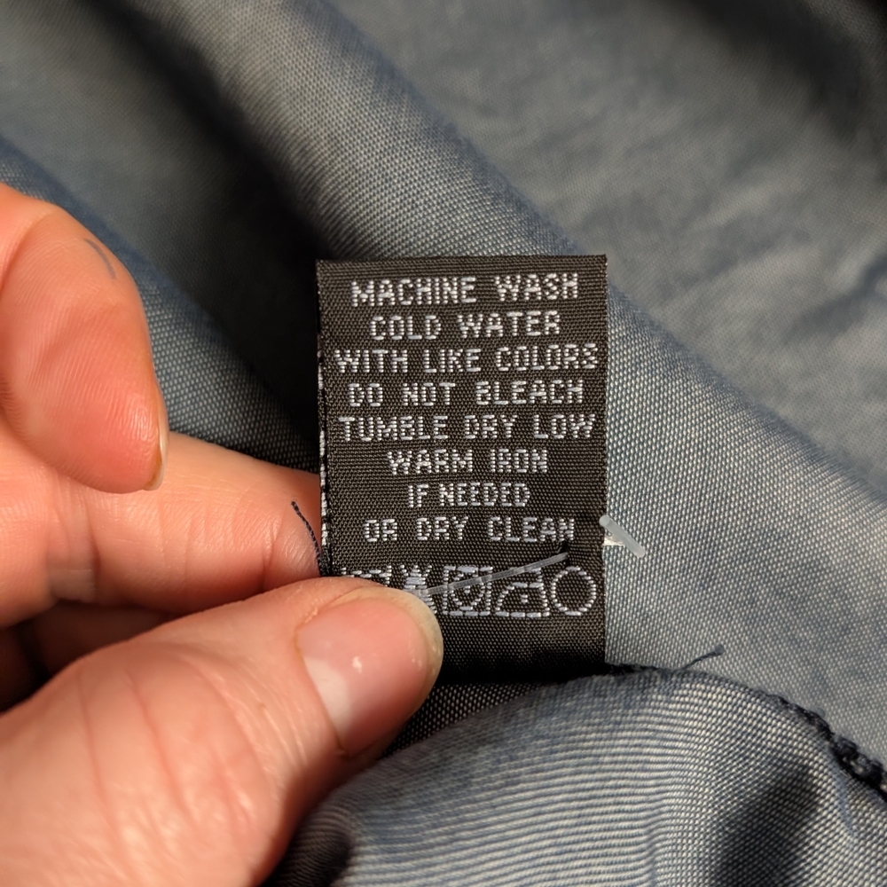 Velvet Heart Starry Blue Button-Down Shirt - Picture 7 of 8